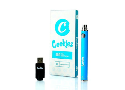 Cookies 510 CBD Cannabis Vape Pen 900 MAH Slim Twist