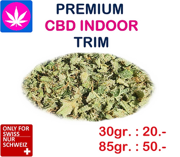 Premium Trimm Indoor | Ab: CHF 0.40/gr. | 30gr.-250gr.