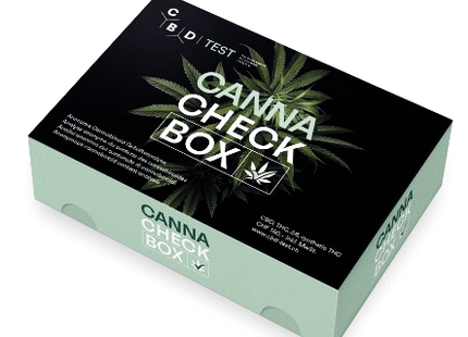 CBD Test Canna Check Box Cannabis THC CBD Test anonym