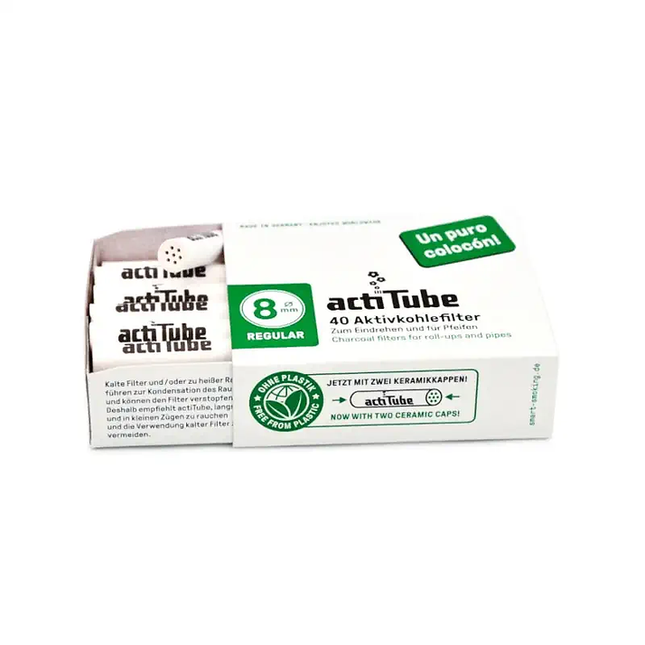 acti Tube Aktivkohlefilter 8mm (40 Stk)