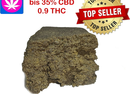 CBD Hash Charas über 35% Super Dark Caramel 1kg