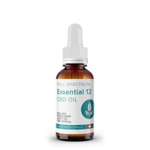 Essential Vollspektrum CBD Öl aus biologischem Anbau - 12% (1200mg) 10ml