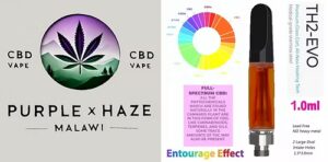Full Spectrum CBD Vape Pen - Purple Haze x Malawi Live Resin