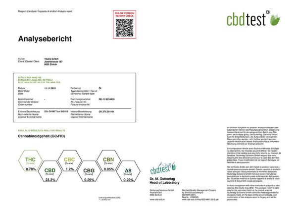 Vollspektrum CBD Öl 23.2% 10ml + CBD Alkohol-Tropfen 50ml - Image 3