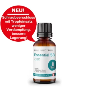 CBD Alkohol-Tropfen 10ml (400mg)