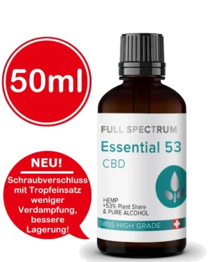 CBD Alkohol-Tropfen  50ml (2000mg)