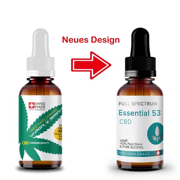 Vollspektrum CBD Öl 12% Gold + Silber 12% + Alkohol-Tropfen GRATIS – Bild 2
