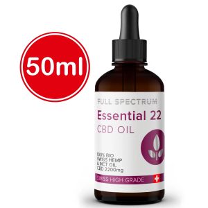 Essential Vollspektrum CBD Hanföl aus biologischem Anbau - 22% (11000mg)