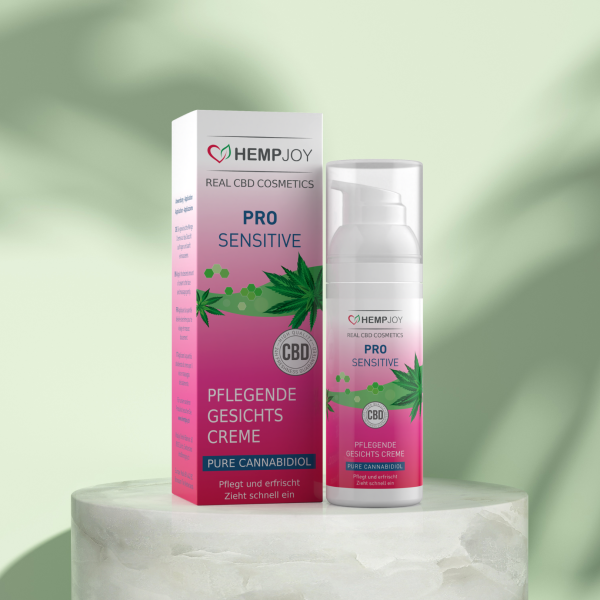 Gesichtscreme Pflegende CBD Creme 50ml - Hempjoy - Image 3