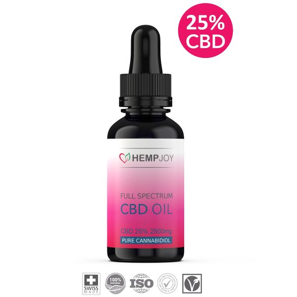 25% Full Spectrum CBD Öl - 0.2% THC - SALE% - Image 2