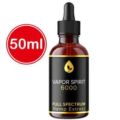 Vollspektrum CBD Öl 12% - 50ml Großflasche - HempJoy Schweiz