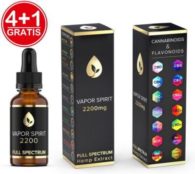 Vollspektrum CBD Öl 23.2% 10ml  4+1 GRATIS