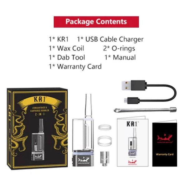 KR1 Dabbing - CBD Wax, Crumble, Shatter und Isolate dappen - Image 7