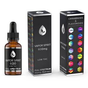 Full Spectrum CBD Öl aus biologischen Anbau - Low THC - 6.5% (>600mg) 10ml
