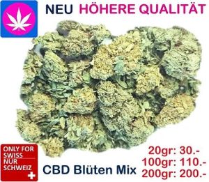 Blüten Mix | Ab: CHF 1.00/gr. | 10gr.-200gr.