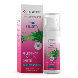 Gesichtscreme Pflegende CBD Creme 50ml - Hempjoy