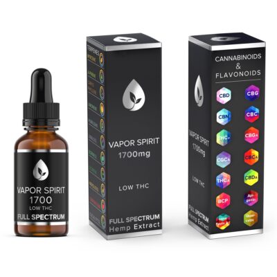 THC-freies CBD Öl 17 Prozent Bio - HempJoy Schweiz