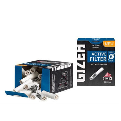Gizeh Active Filter 6mm - 34 Stk