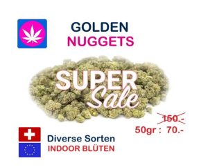 Golden Nuggets Indoor, 50gr.