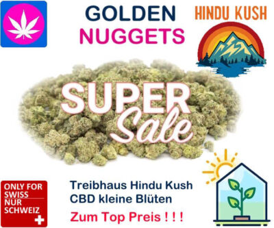 Golden Nuggets CBD Blüten Hindu Kush