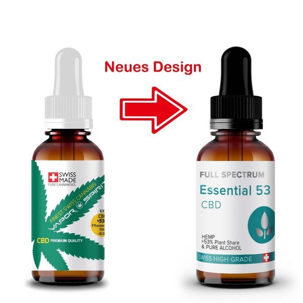 Vollspektrum CBD Öl 18% Gold + Silber 18% + Alkohol-Tropfen GRATIS – Bild 2