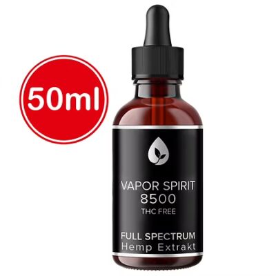 EU Vollspektrum CBD Öl 17% THC-frei 50ml - HempJoy Europa