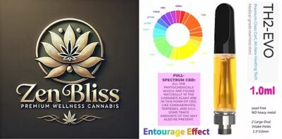 Full Spectrum CBD Vape Pen Zen Bliss