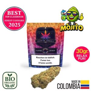 Mojito Candy CBD Blüten Bio Qualität aus Kolumbien