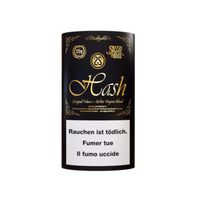 Sasso Hash – Bio Tabak Blend der Extraklasse