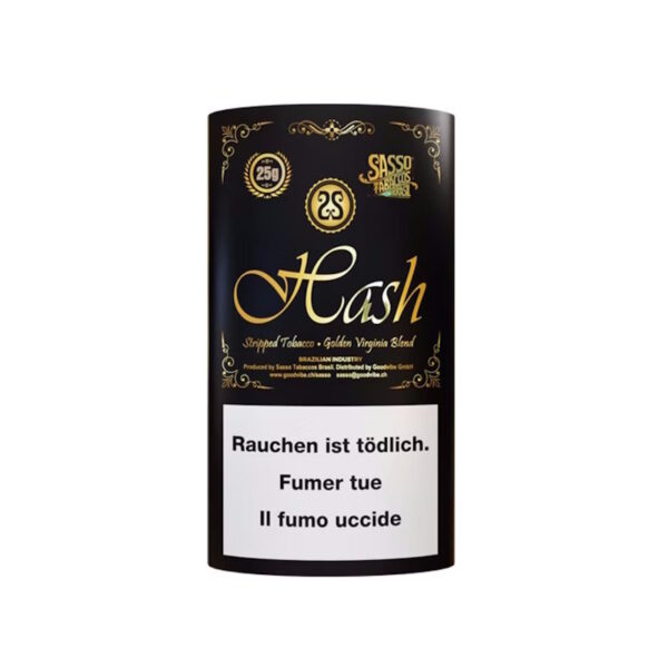 Sasso Hash – Bio Tabak Blend der Extraklasse